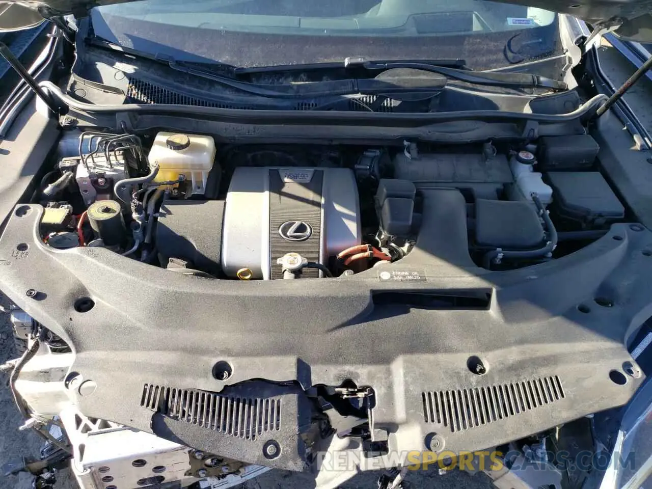 12 fotografías del automóvil dañado 2T2HGMDA7MC061541 LEXUS RX450 2021