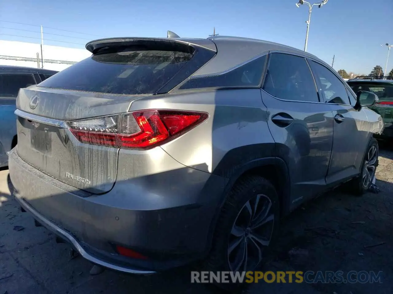 3 fotografías del automóvil dañado 2T2HGMDA7MC061541 LEXUS RX450 2021