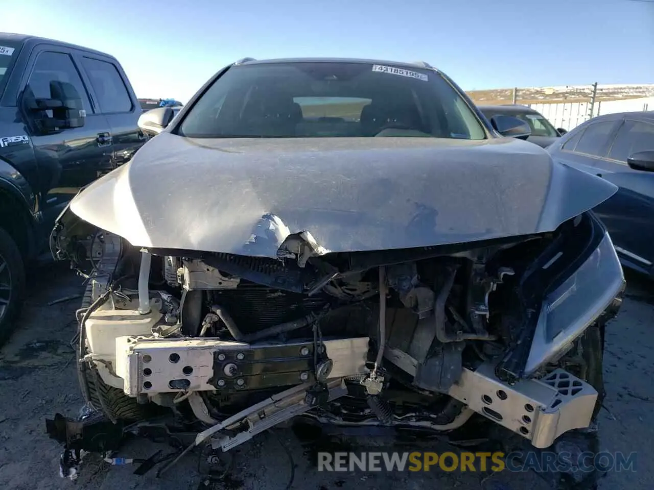 5 fotografías del automóvil dañado 2T2HGMDA7MC061541 LEXUS RX450 2021
