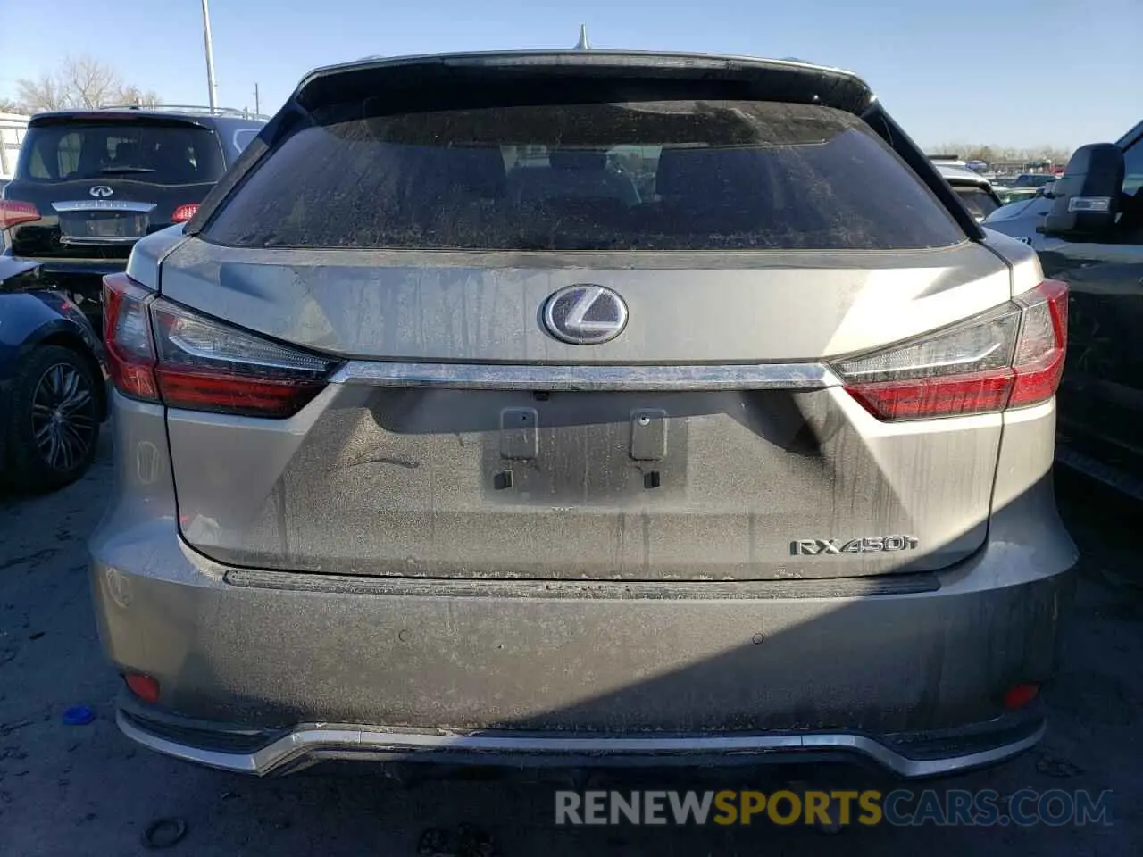 6 fotografías del automóvil dañado 2T2HGMDA7MC061541 LEXUS RX450 2021