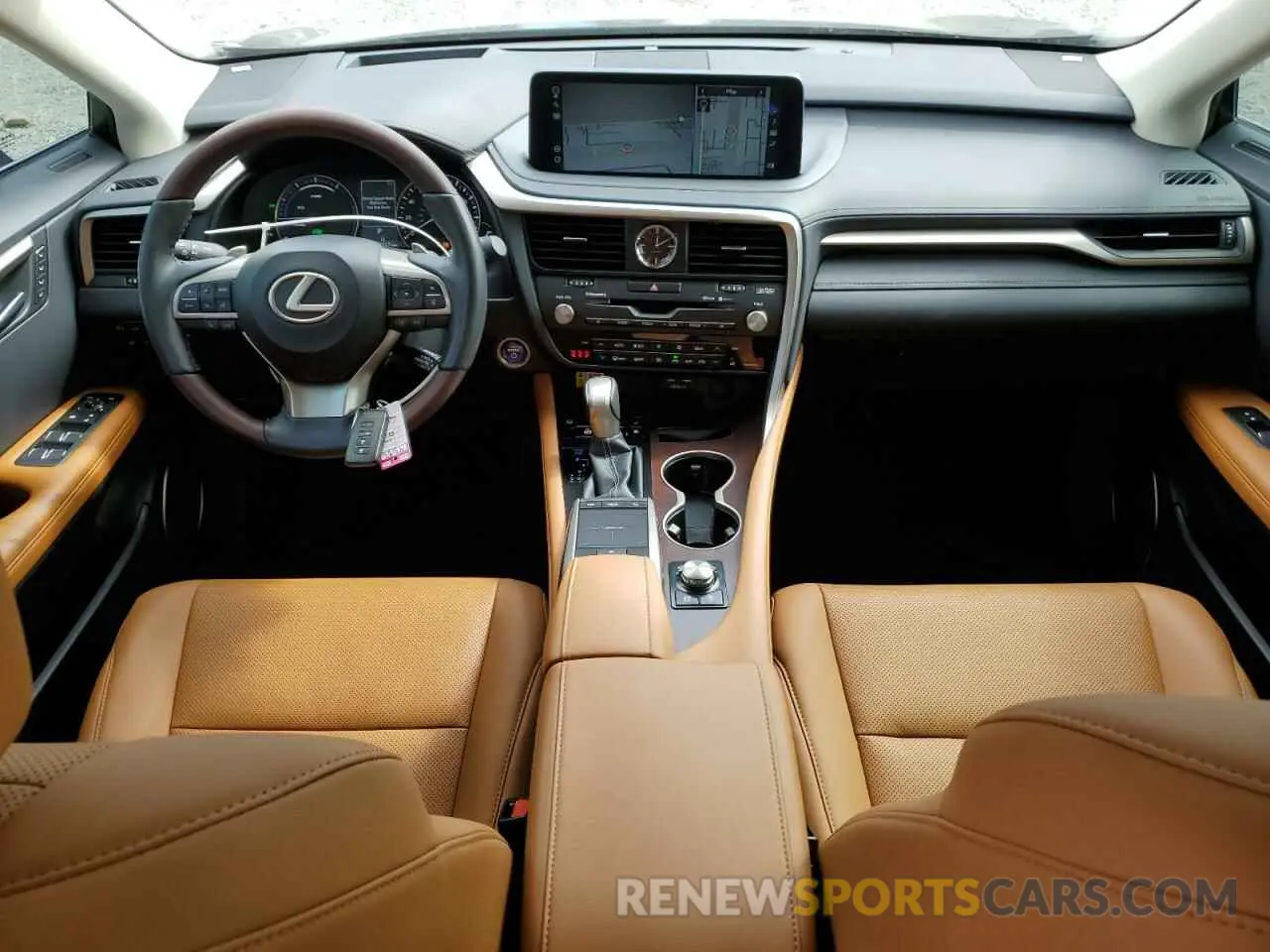 8 fotografías del automóvil dañado 2T2HGMDA9MC064263 LEXUS RX450 2021