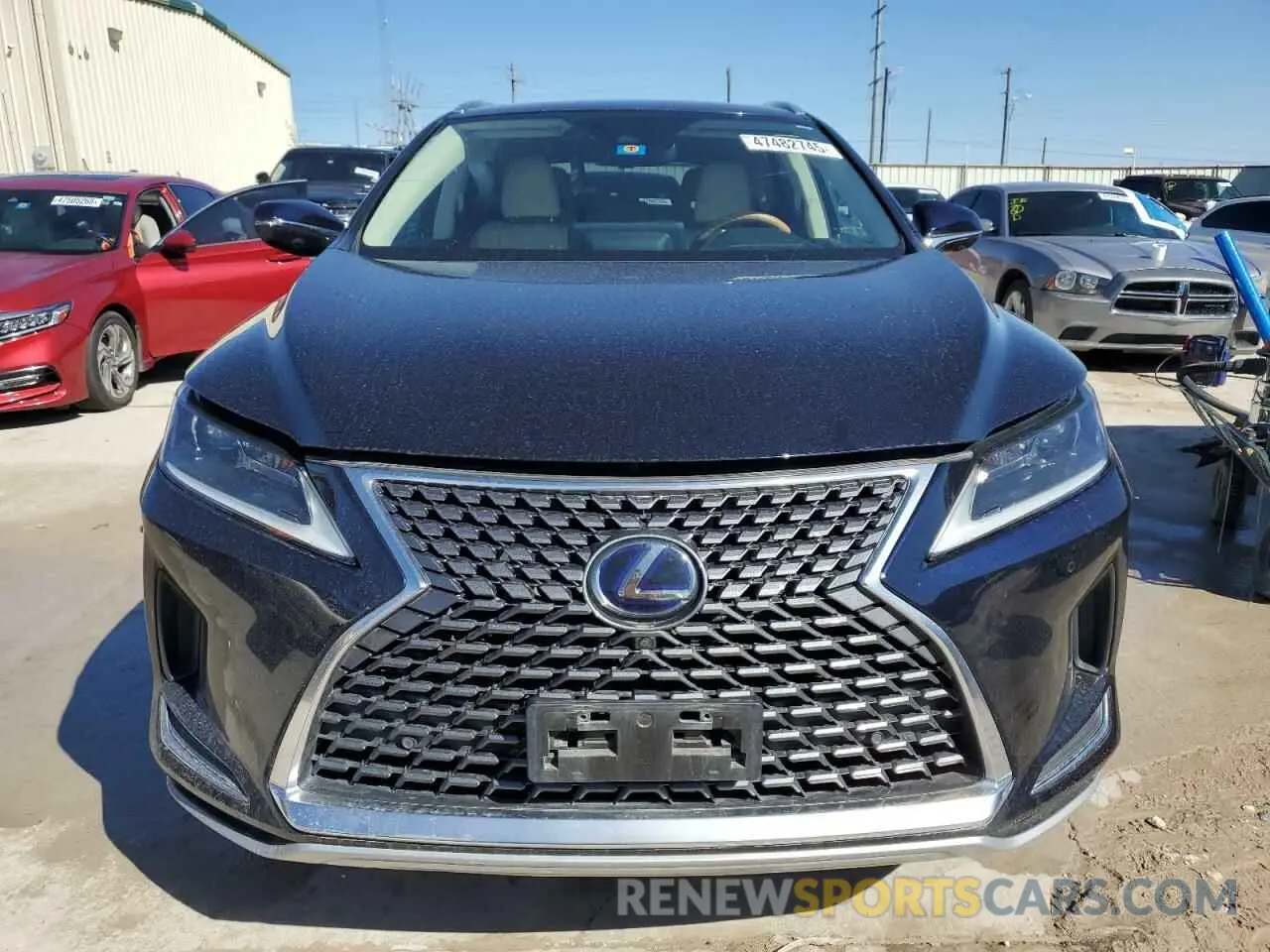 5 fotografías del automóvil dañado 2T2HGMDAXMC057838 LEXUS RX450 2021
