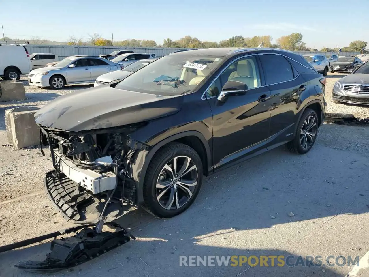1 fotografías del automóvil dañado 2T2HGMDAXMC063798 LEXUS RX450 2021