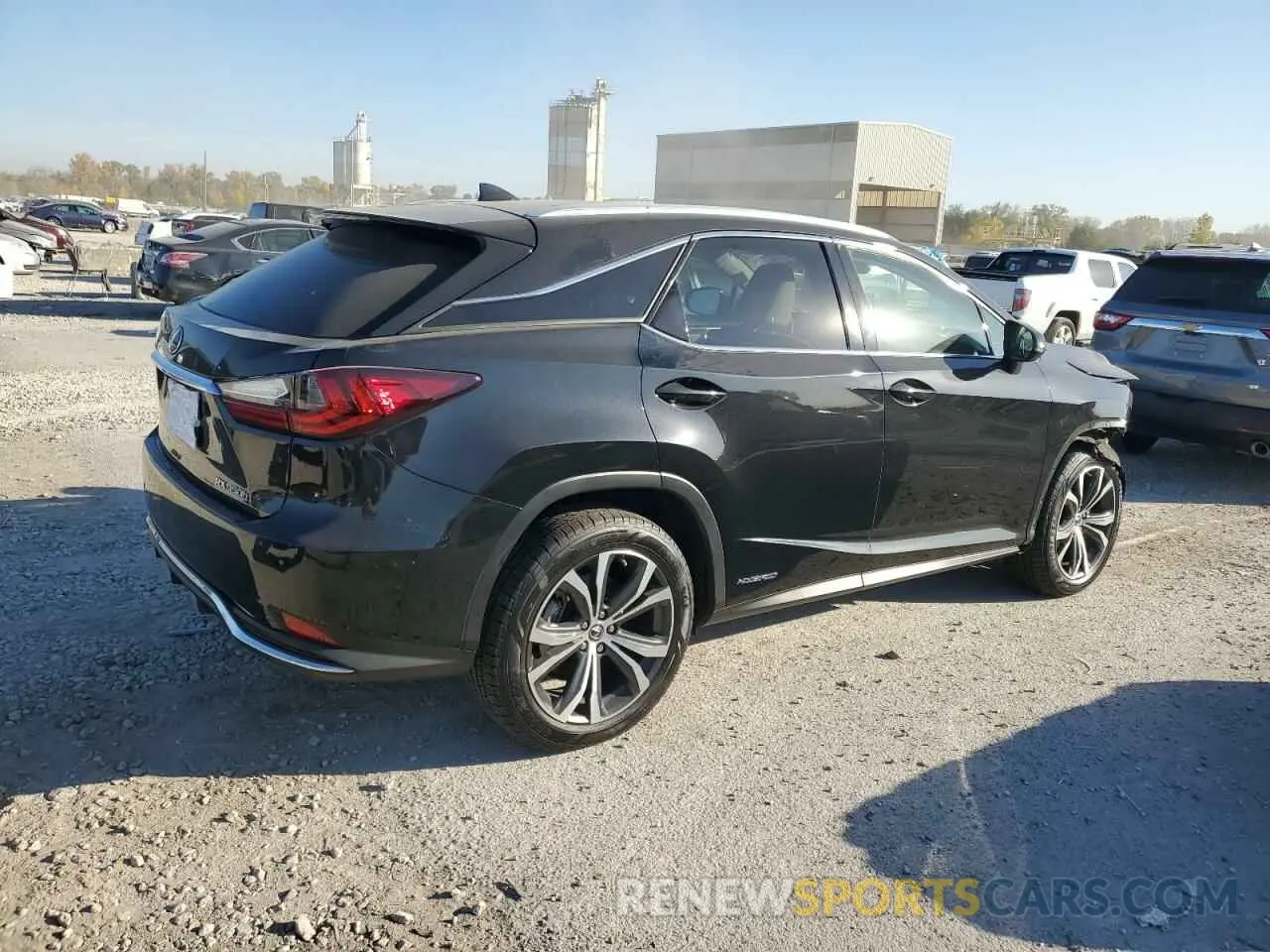 3 fotografías del automóvil dañado 2T2HGMDAXMC063798 LEXUS RX450 2021