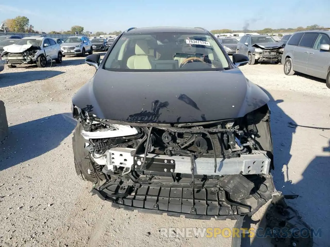 5 fotografías del automóvil dañado 2T2HGMDAXMC063798 LEXUS RX450 2021