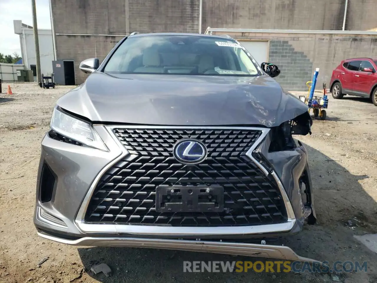 5 fotografías del automóvil dañado 2T2HGMDAXMC064739 LEXUS RX450 2021