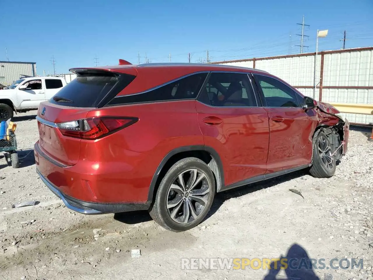 3 fotografías del automóvil dañado JTJHGKFA1M2021389 LEXUS RX450 2021