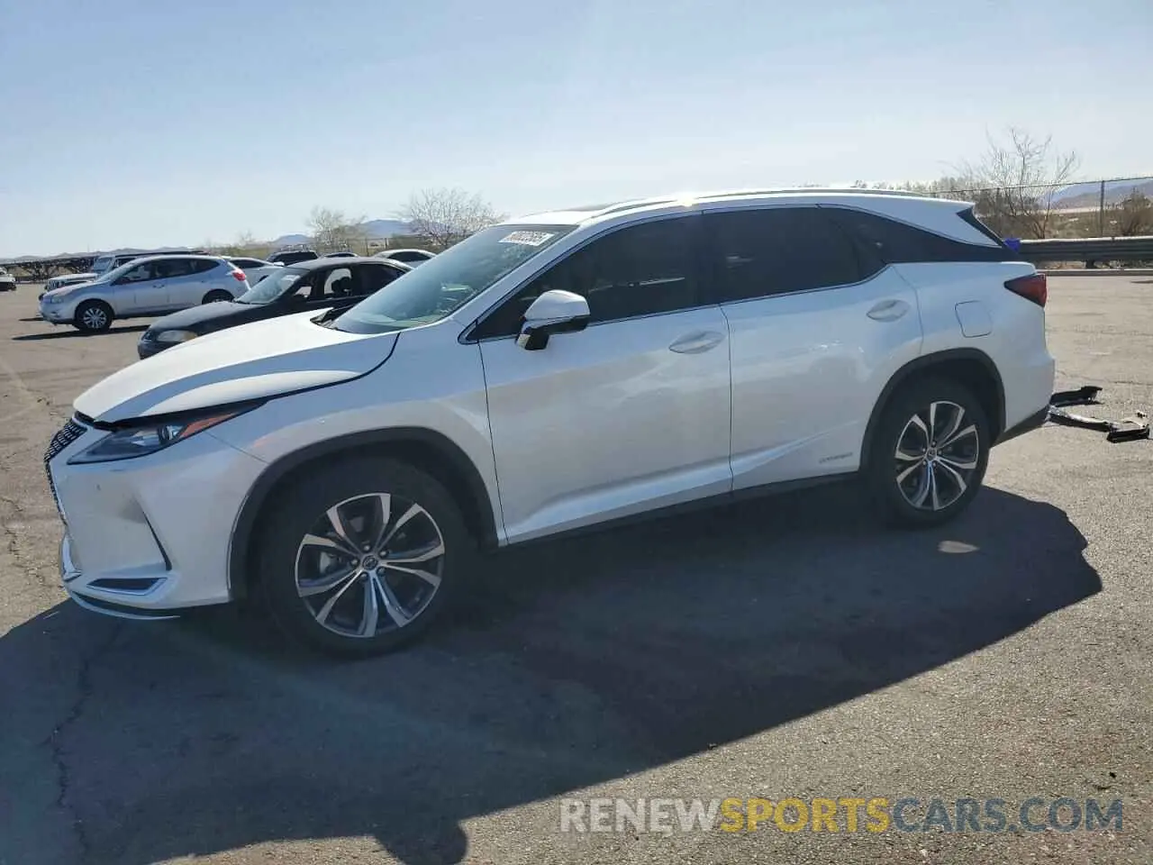 1 fotografías del automóvil dañado JTJHGKFA5M2020097 LEXUS RX450 2021