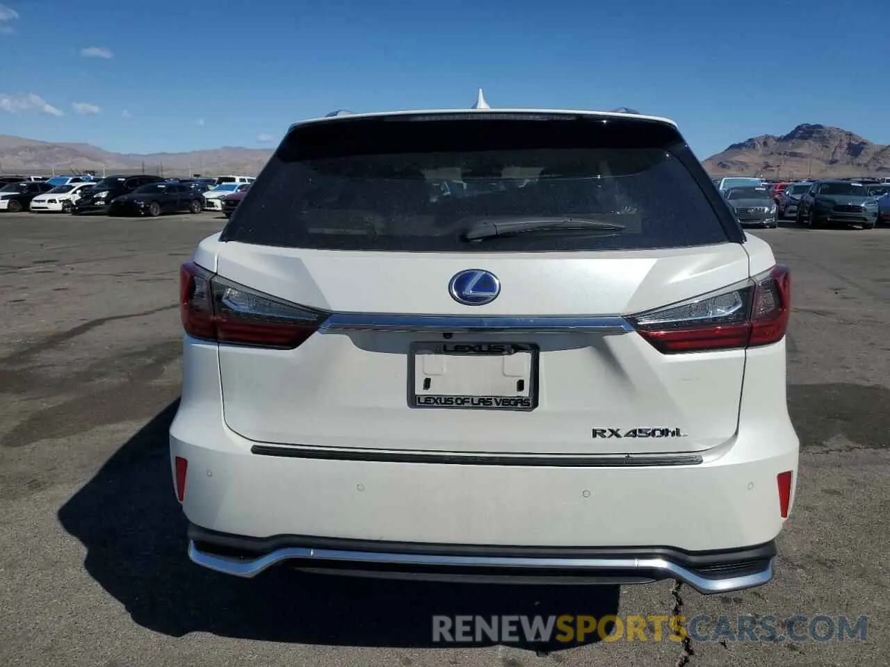 6 fotografías del automóvil dañado JTJHGKFA5M2020097 LEXUS RX450 2021