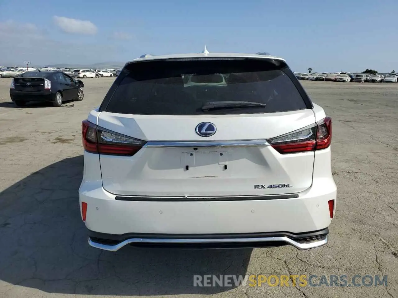 6 fotografías del automóvil dañado JTJHGKFA7M2020361 LEXUS RX450 2021