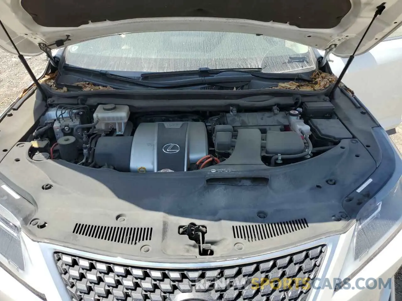 12 fotografías del automóvil dañado JTJHGKFA8M2017243 LEXUS RX450 2021