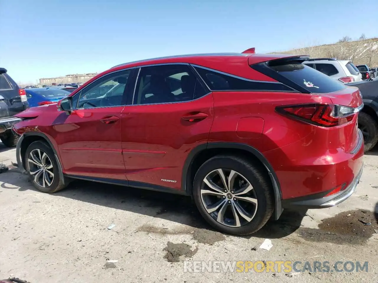 2 fotografías del automóvil dañado 2T2HGMDA2NC078023 LEXUS RX450 2022