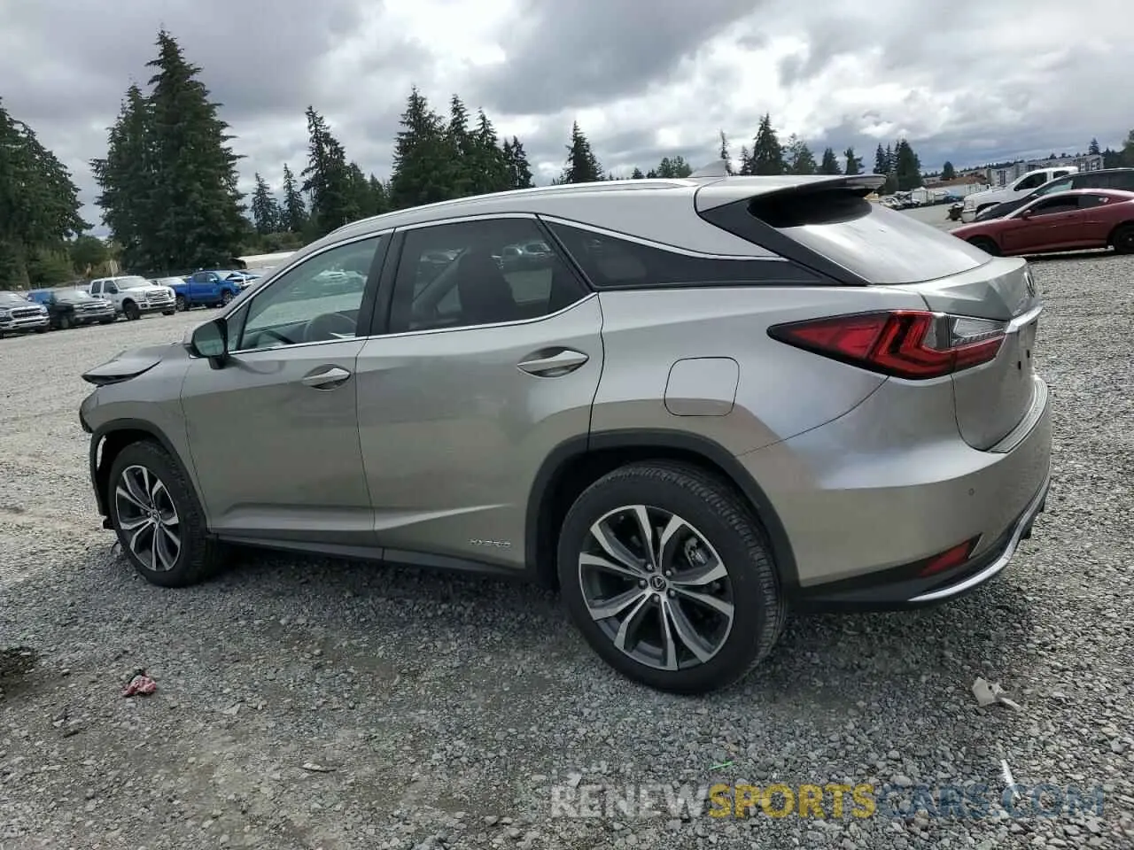 2 fotografías del automóvil dañado 2T2HGMDA2NC081228 LEXUS RX450 2022