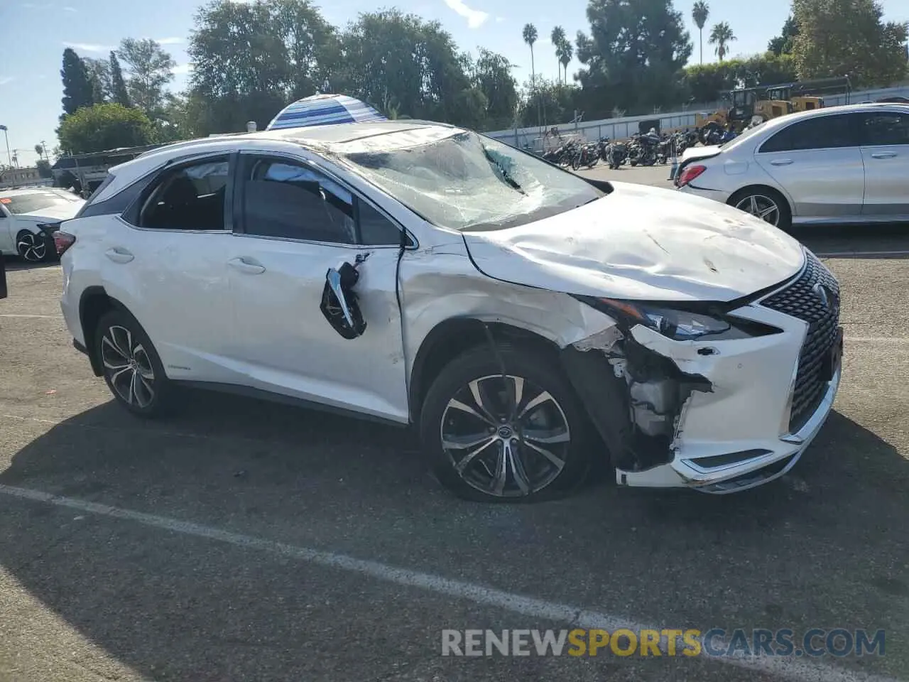 4 fotografías del automóvil dañado 2T2HGMDA3NC087586 LEXUS RX450 2022