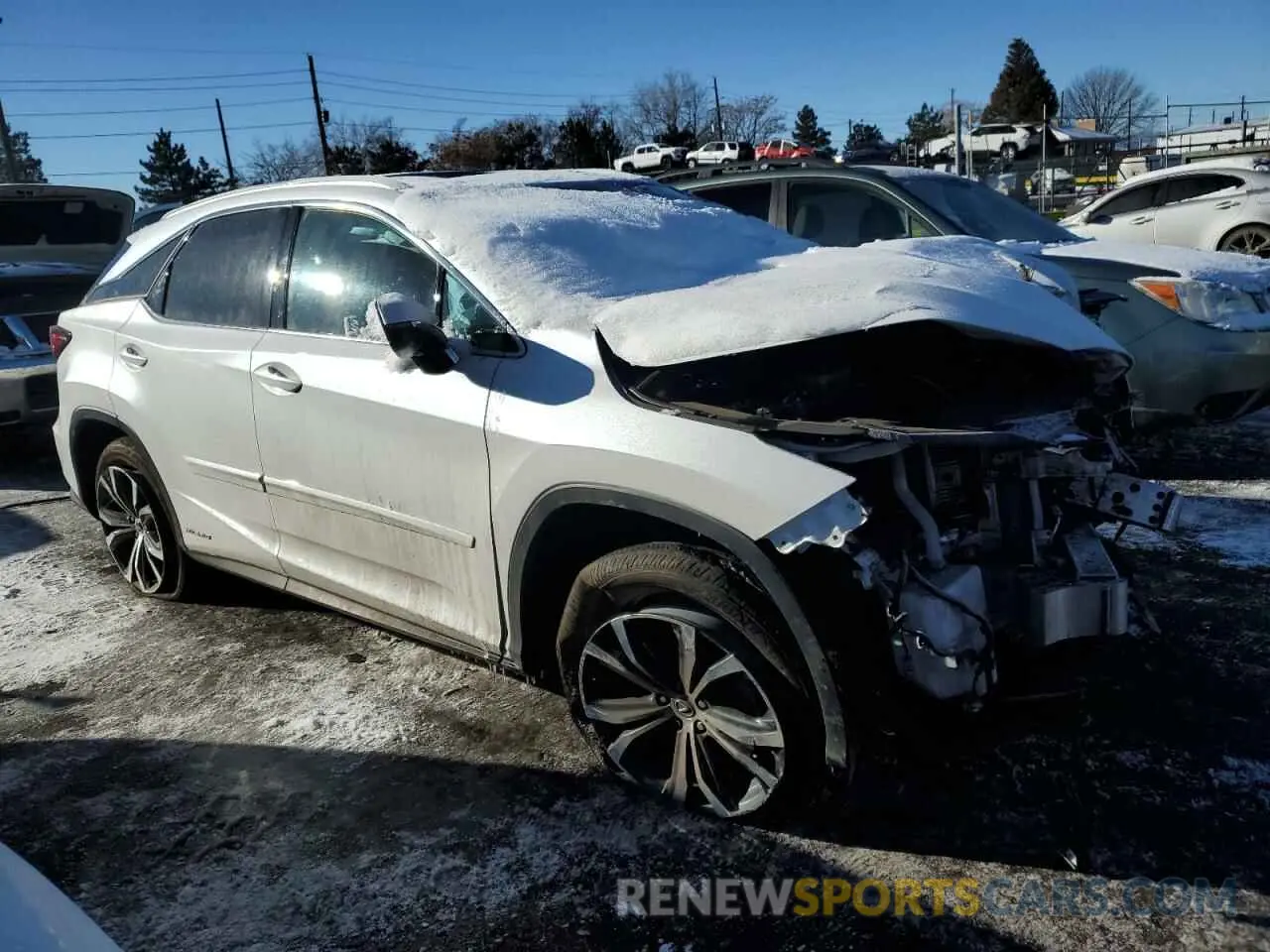 4 fotografías del automóvil dañado 2T2HGMDA5NC073866 LEXUS RX450 2022