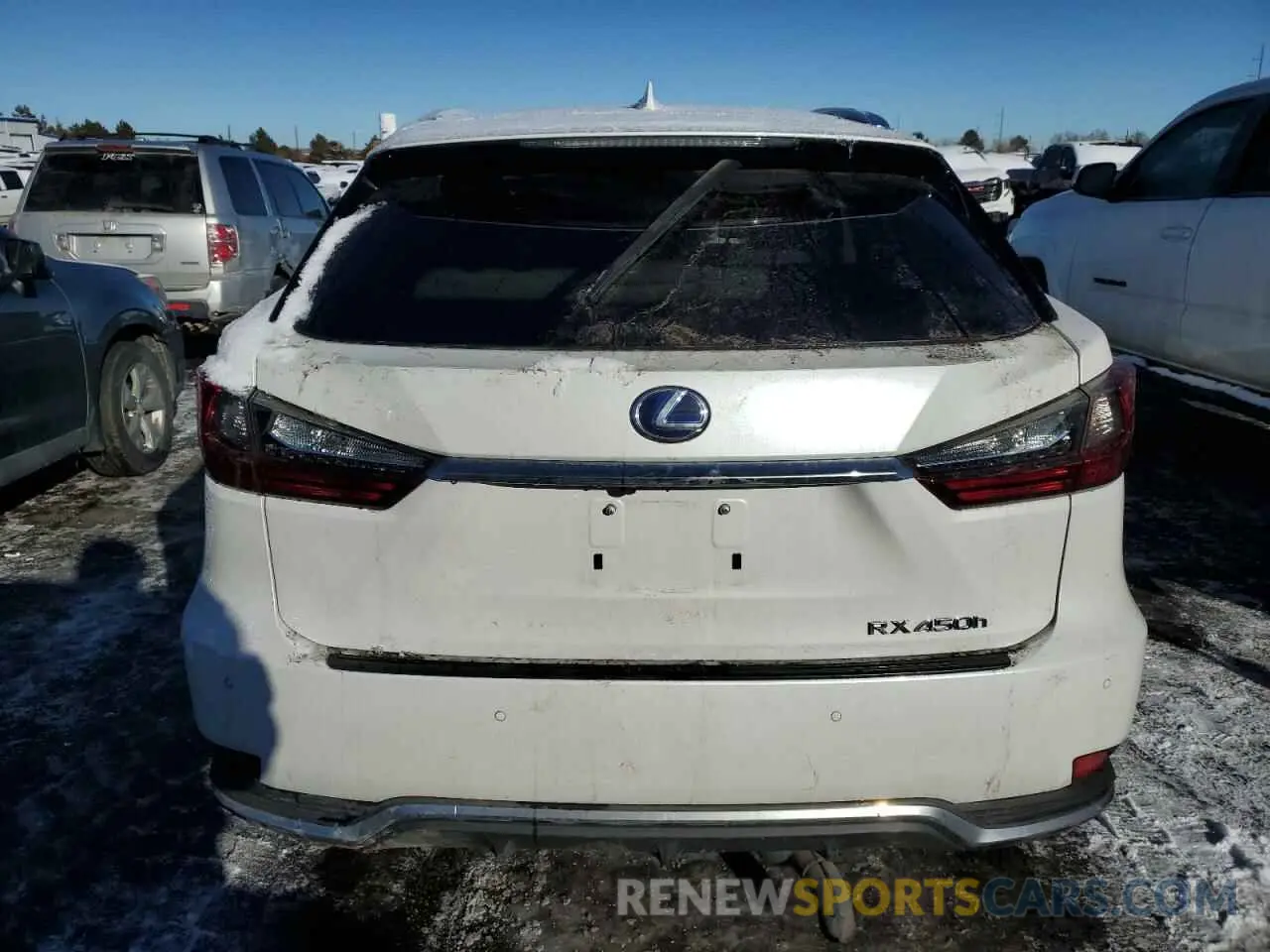 6 fotografías del automóvil dañado 2T2HGMDA5NC073866 LEXUS RX450 2022