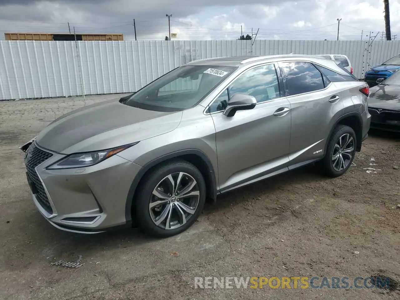 1 fotografías del automóvil dañado 2T2HGMDA9NC093229 LEXUS RX450 2022