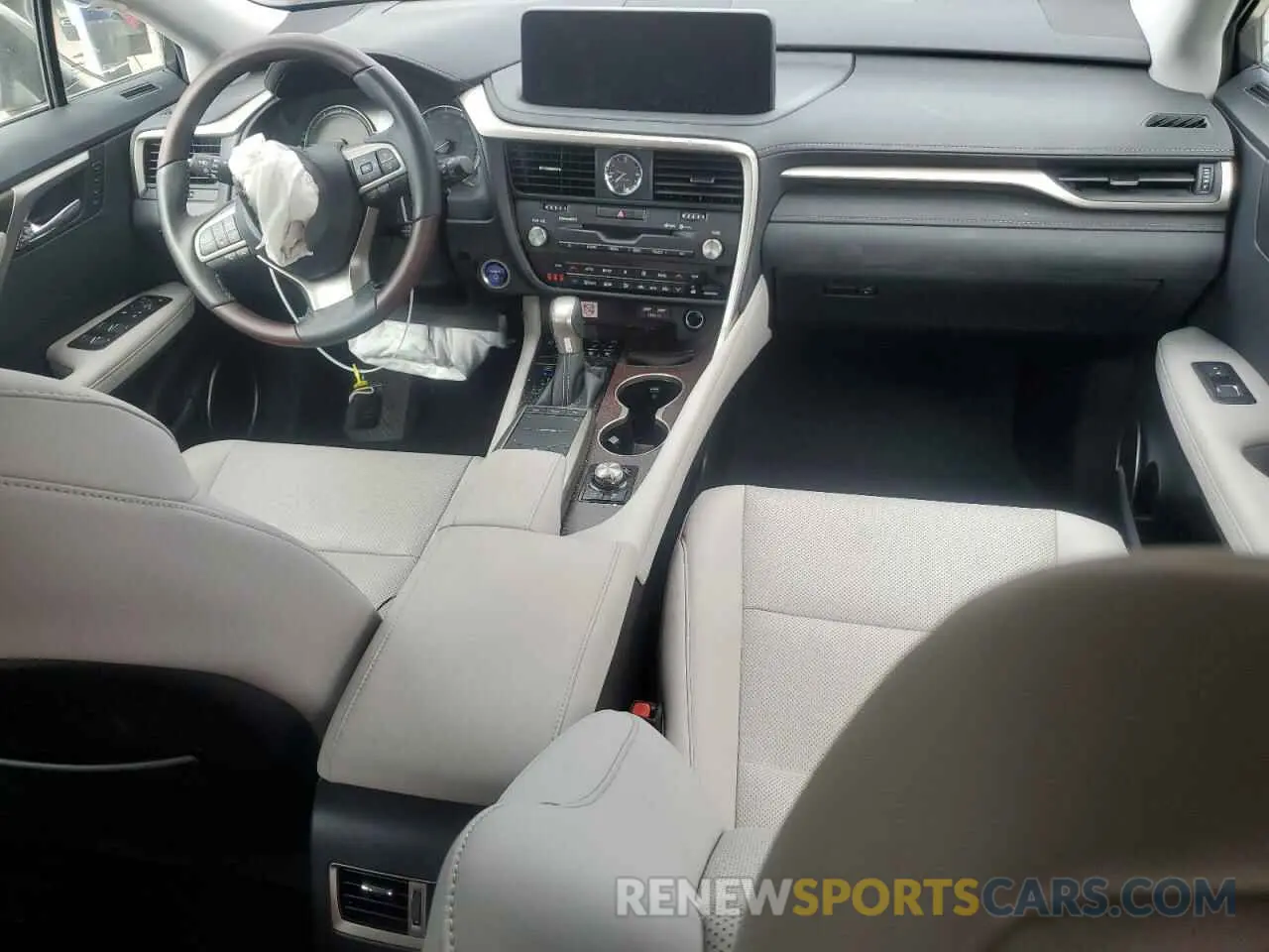 8 fotografías del automóvil dañado 2T2HGMDA9NC093229 LEXUS RX450 2022