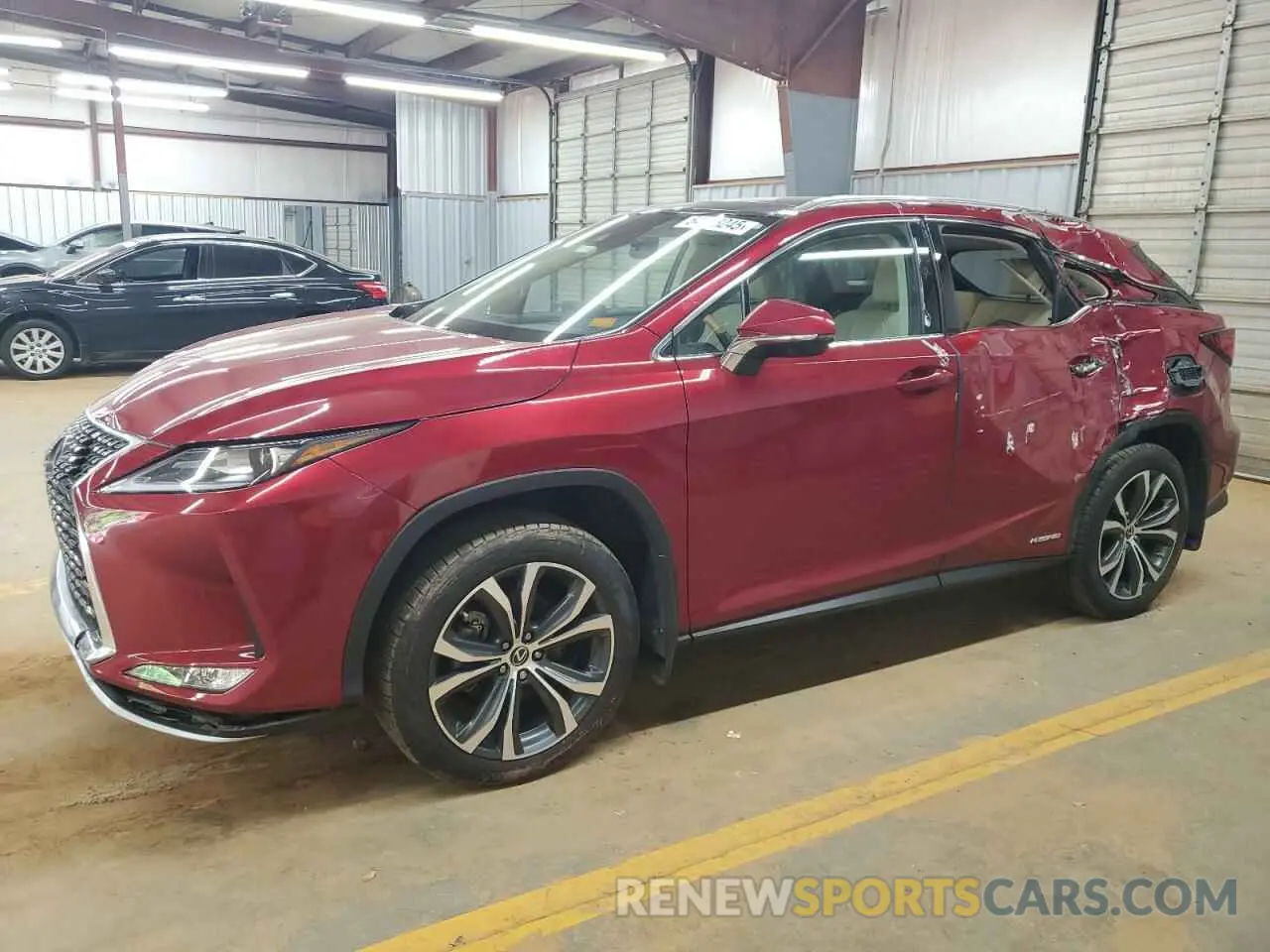 1 fotografías del automóvil dañado 2T2HGMDAXNC081722 LEXUS RX450 2022
