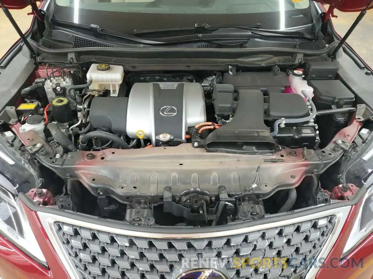 12 fotografías del automóvil dañado 2T2HGMDAXNC081722 LEXUS RX450 2022