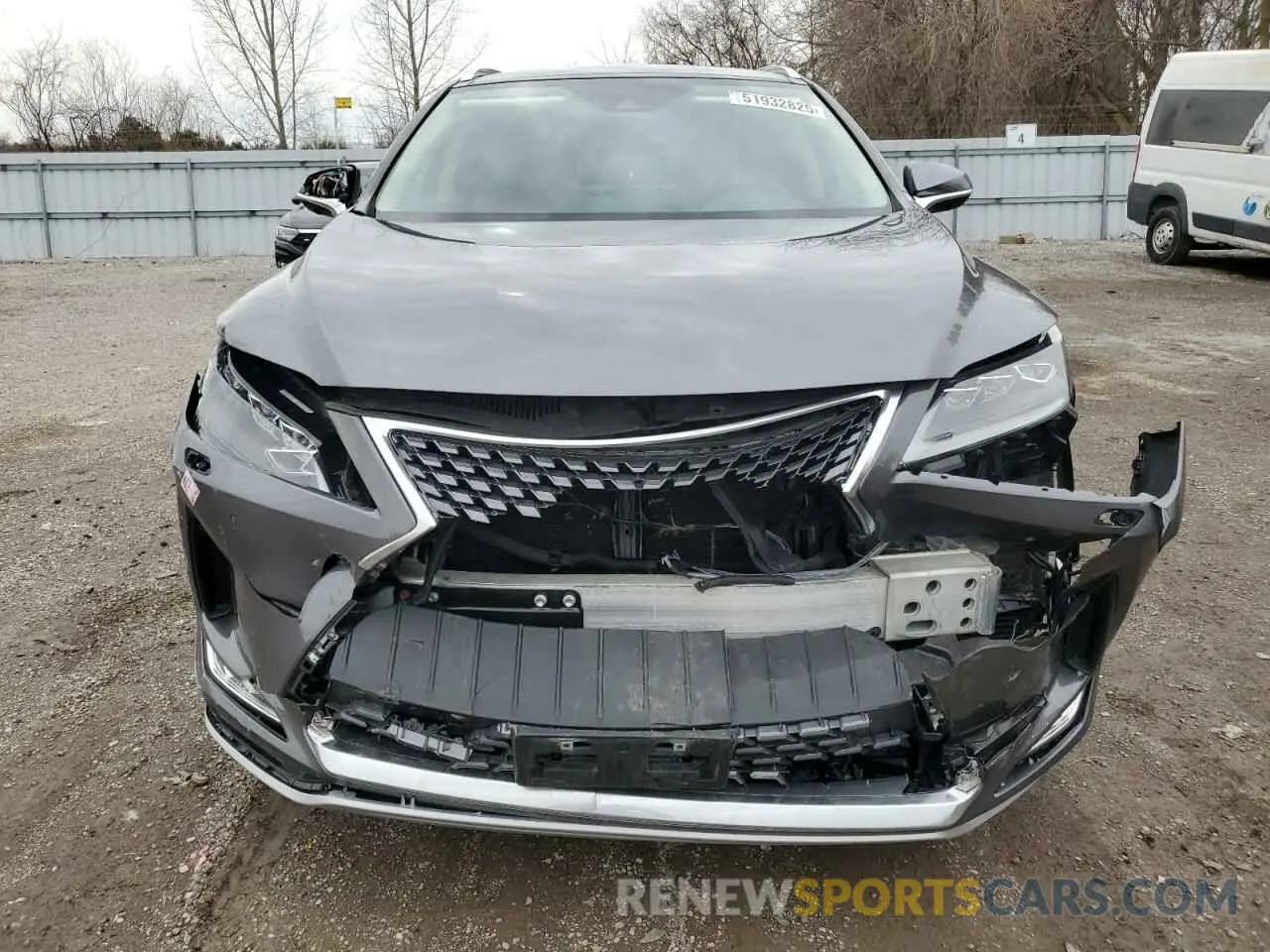 5 fotografías del automóvil dañado 2T2JGMDA2NC077312 LEXUS RX450 2022