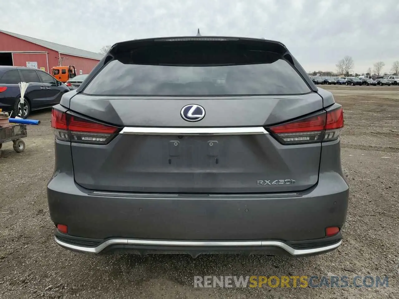 6 fotografías del automóvil dañado 2T2JGMDA2NC077312 LEXUS RX450 2022