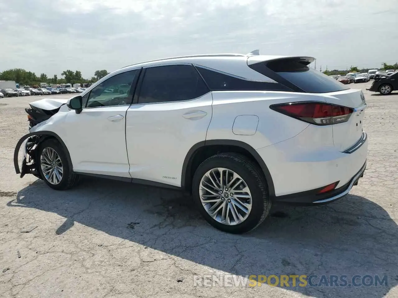 2 fotografías del automóvil dañado 2T2JGMDA3NC083071 LEXUS RX450 2022