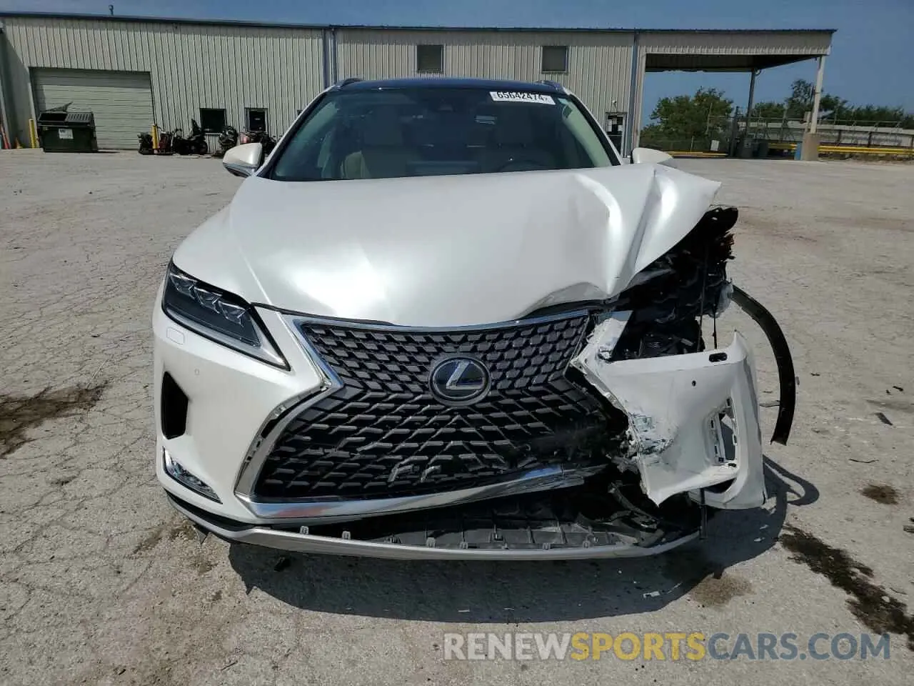 5 fotografías del automóvil dañado 2T2JGMDA3NC083071 LEXUS RX450 2022