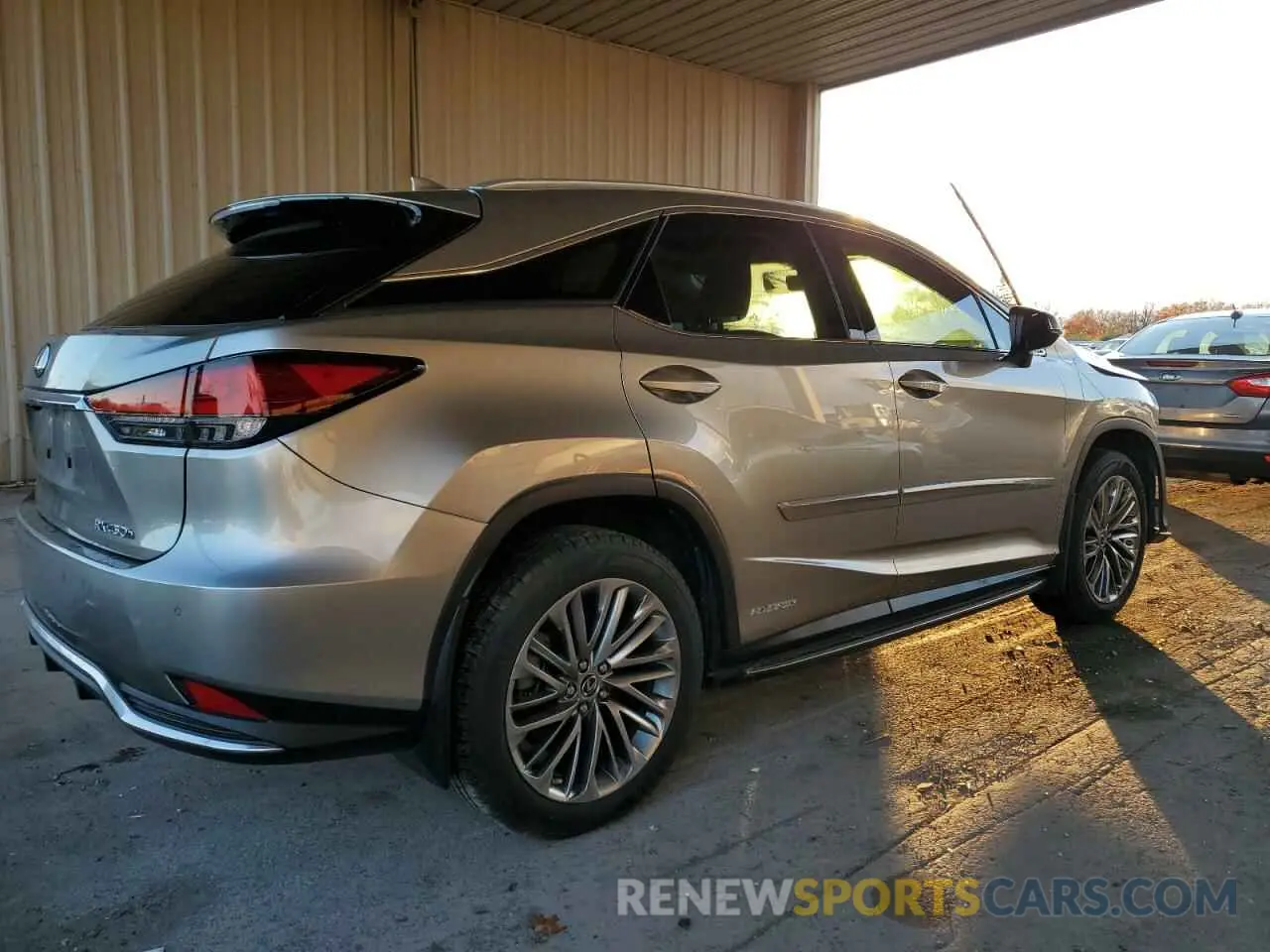 3 fotografías del automóvil dañado 2T2JGMDA4NC084603 LEXUS RX450 2022