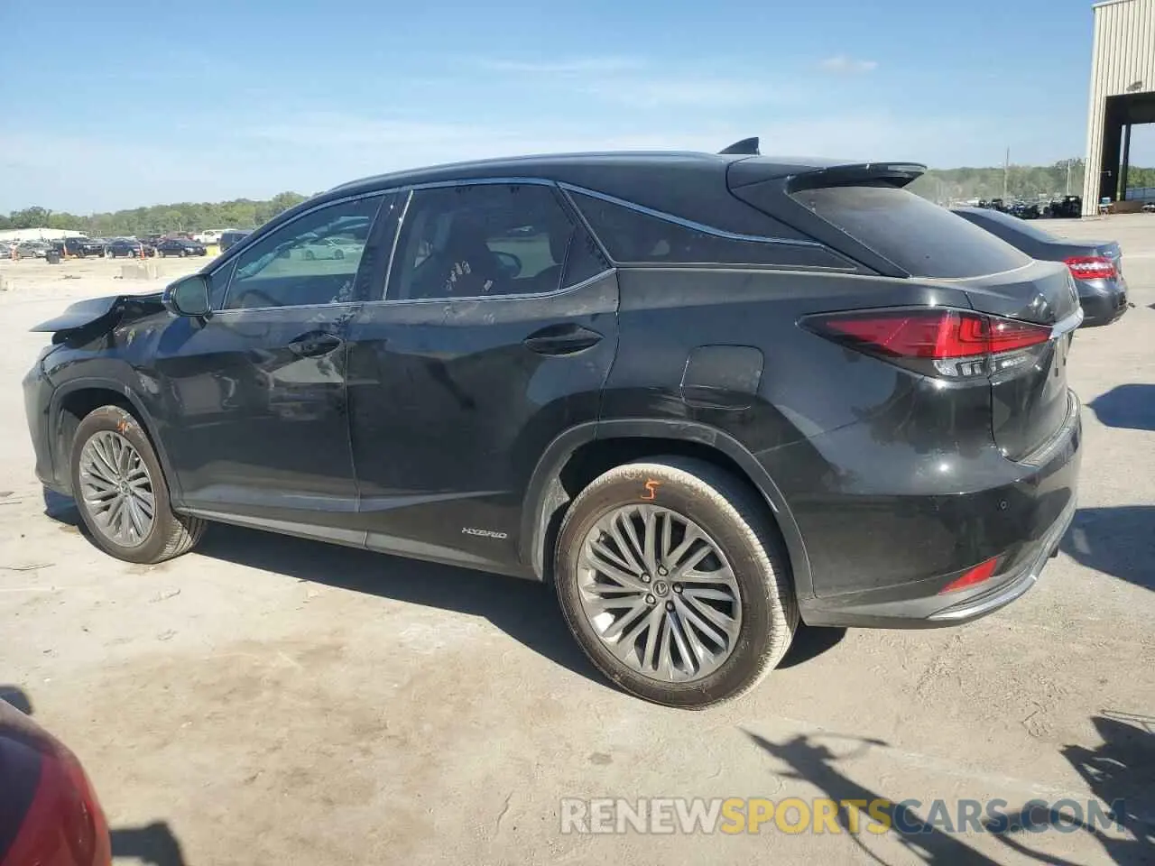 2 fotografías del automóvil dañado 2T2JGMDA8NC094390 LEXUS RX450 2022