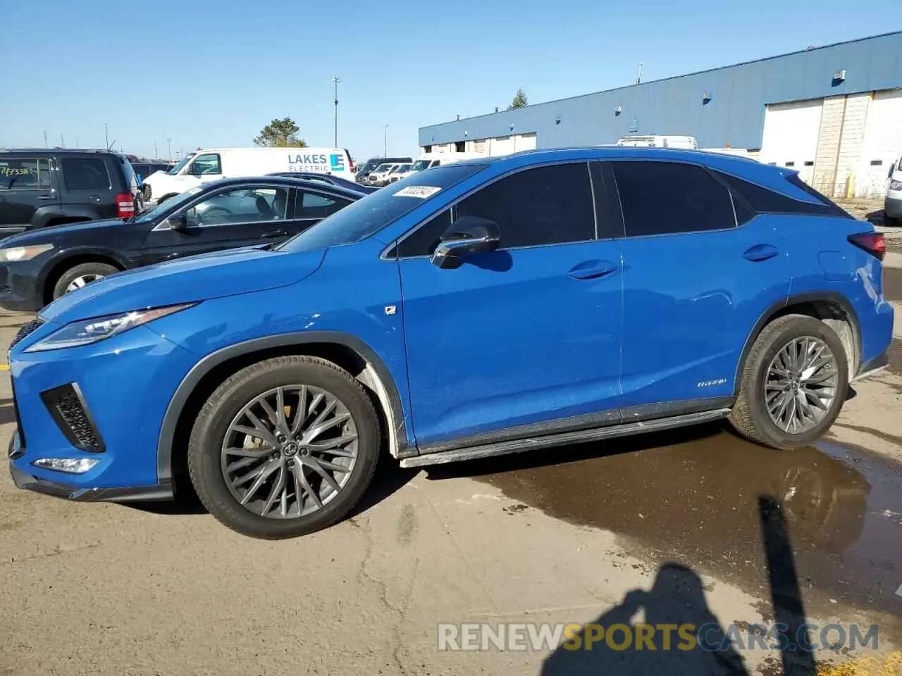 1 fotografías del automóvil dañado 2T2YGMDA4NC087161 LEXUS RX450 2022