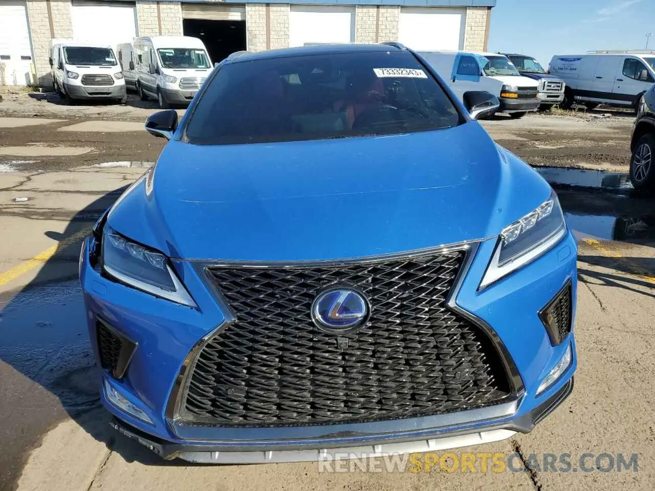 5 fotografías del automóvil dañado 2T2YGMDA4NC087161 LEXUS RX450 2022