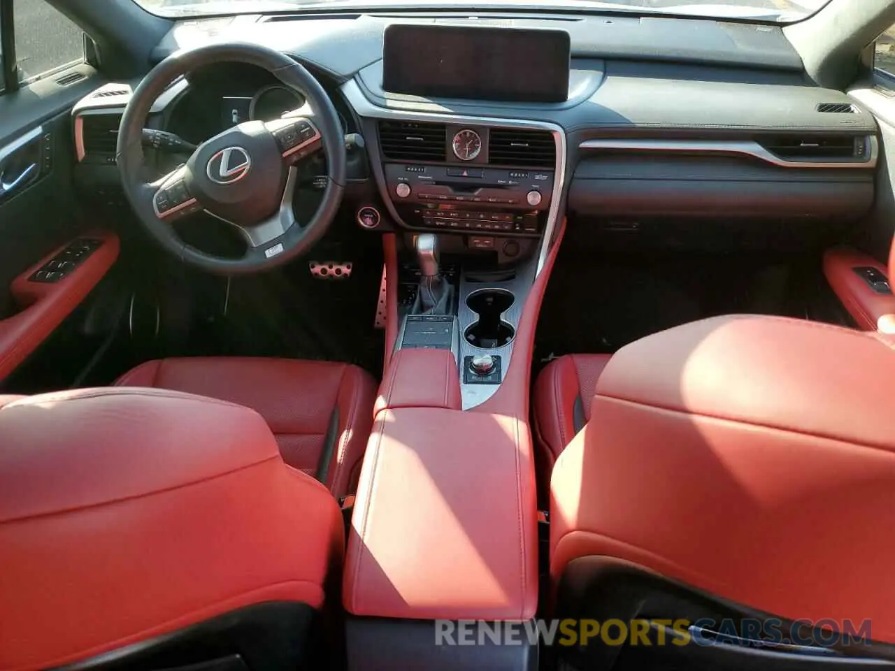 8 fotografías del automóvil dañado 2T2YGMDA4NC087161 LEXUS RX450 2022