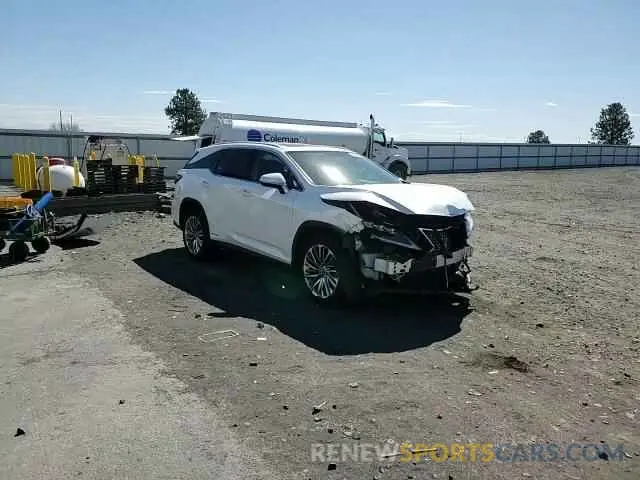 12 fotografías del automóvil dañado JTJJGKFA0N2026523 LEXUS RX450 2022