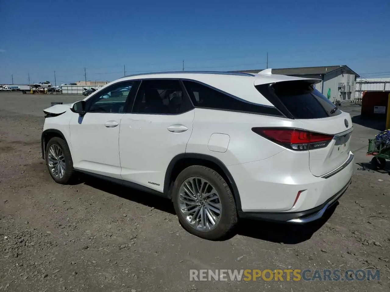 2 fotografías del automóvil dañado JTJJGKFA0N2026523 LEXUS RX450 2022