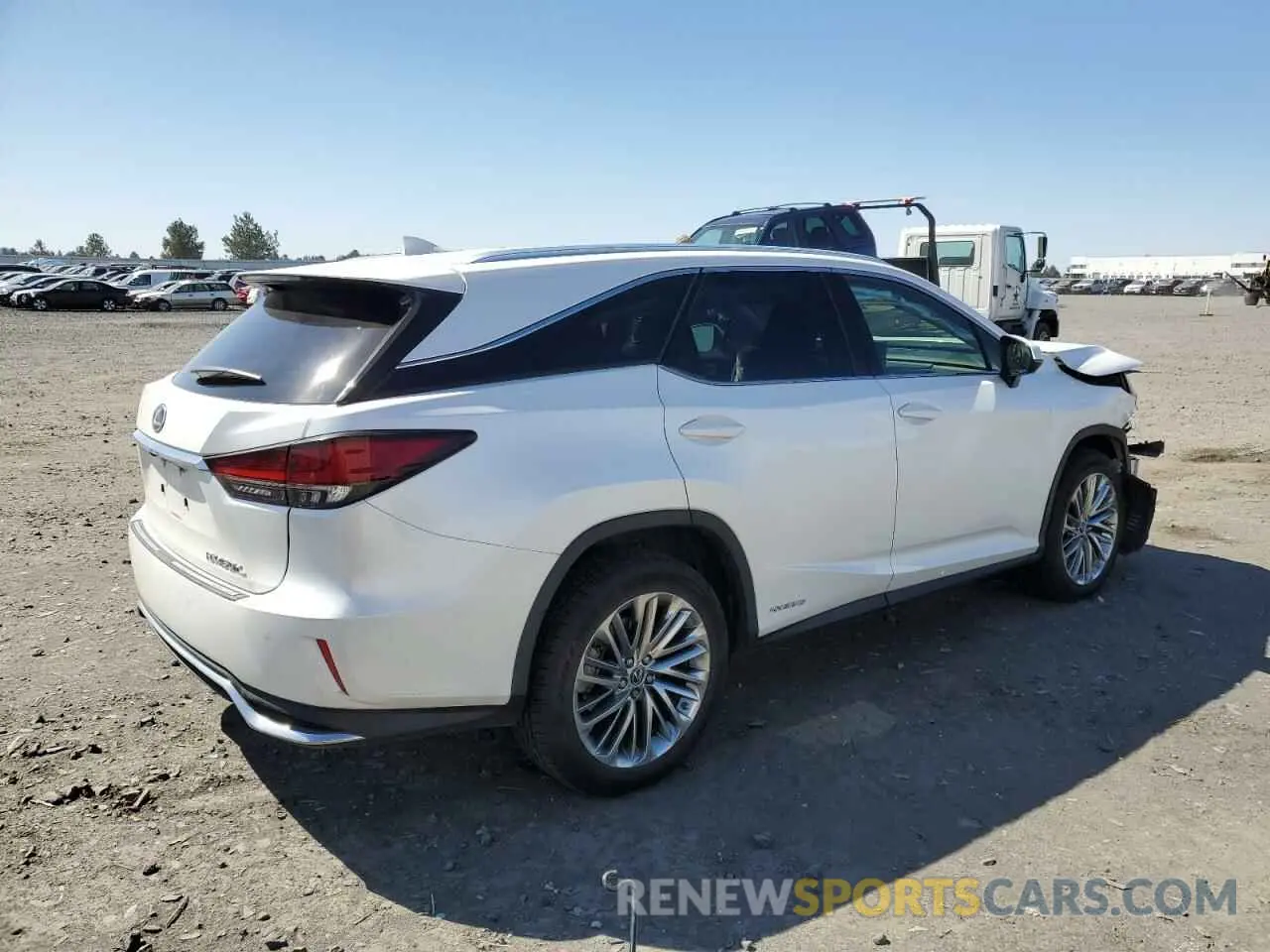3 fotografías del automóvil dañado JTJJGKFA0N2026523 LEXUS RX450 2022
