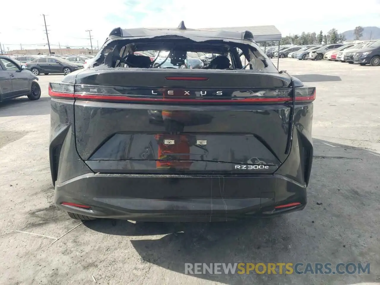 6 fotografías del automóvil dañado JTJABABB0RA004671 LEXUS RZ 300E 2024