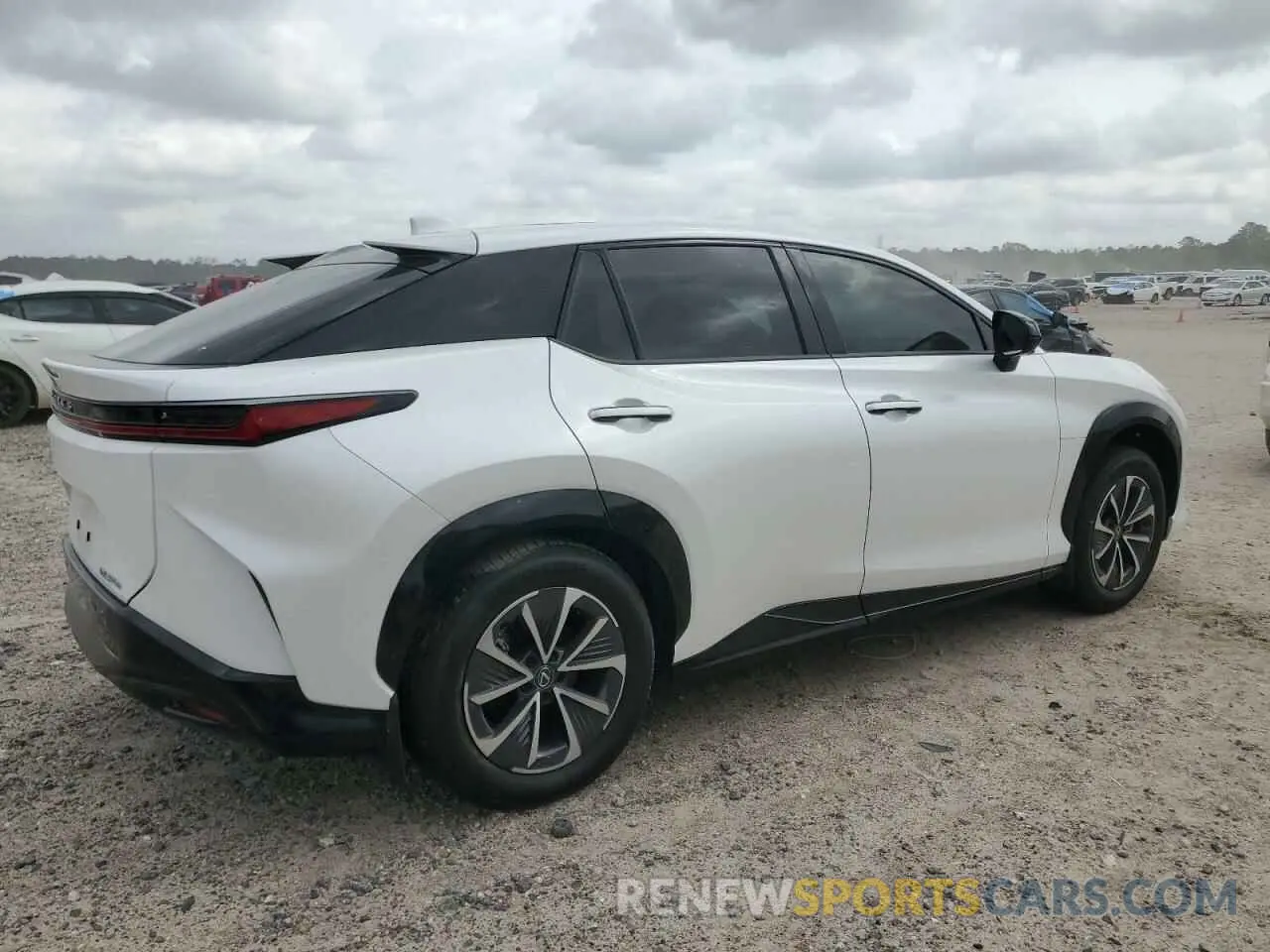 3 fotografías del automóvil dañado JTJABABB1RA007692 LEXUS RZ 300E 2024