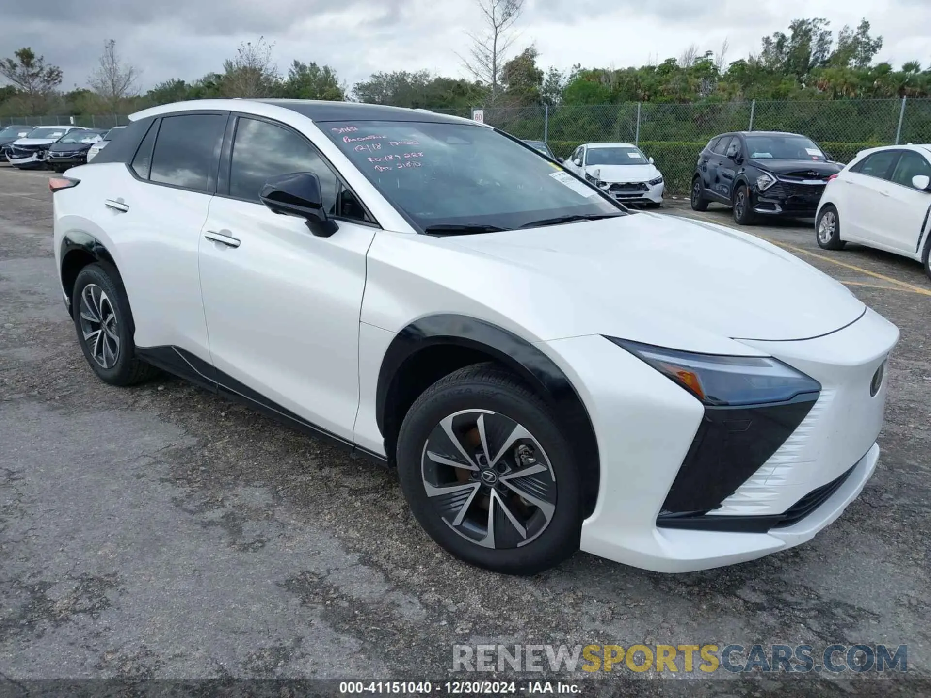 1 fotografías del automóvil dañado JTJABABB3RA002882 LEXUS RZ 300E 2024