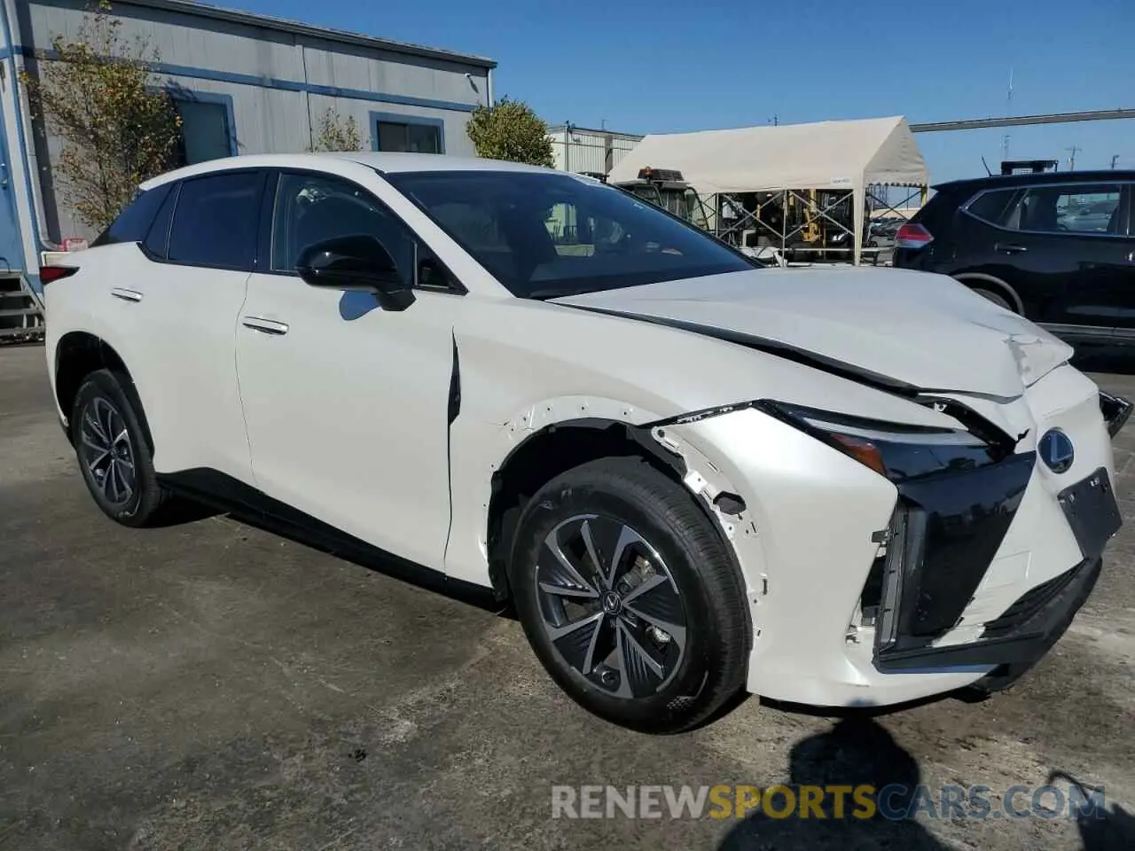 4 fotografías del automóvil dañado JTJABABB5RA005041 LEXUS RZ 300E 2024