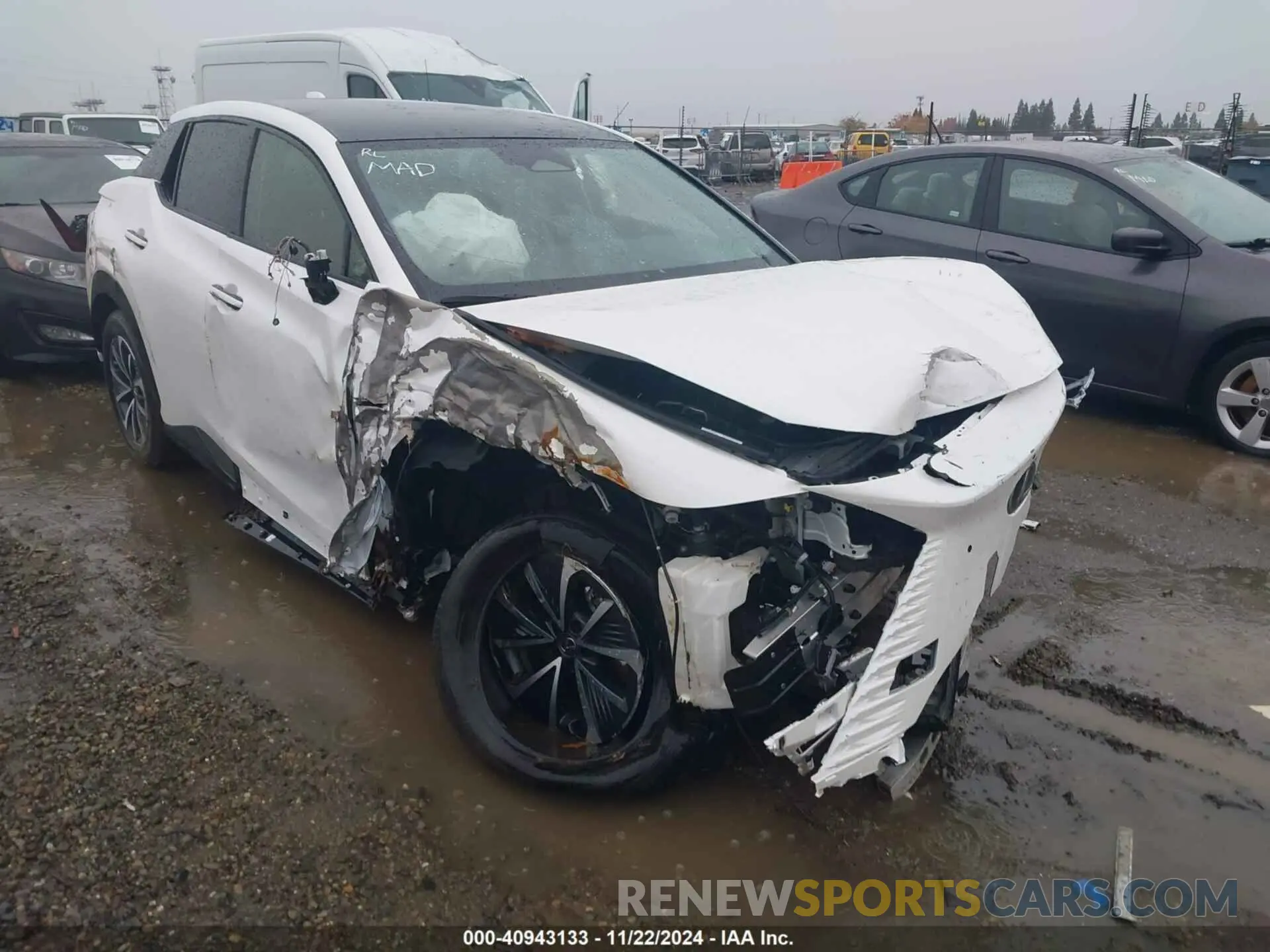 1 fotografías del automóvil dañado JTJABABB9RA003468 LEXUS RZ 300E 2024