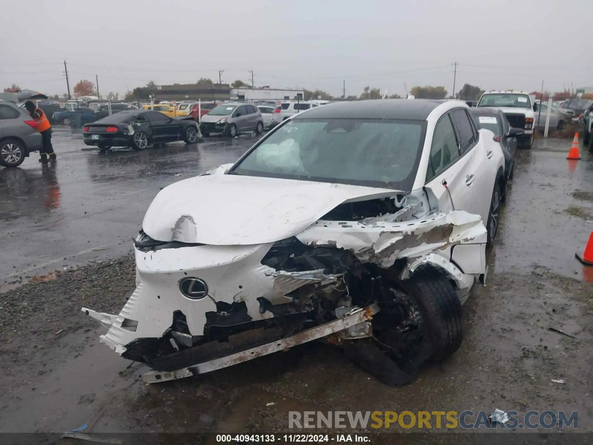 6 fotografías del automóvil dañado JTJABABB9RA003468 LEXUS RZ 300E 2024