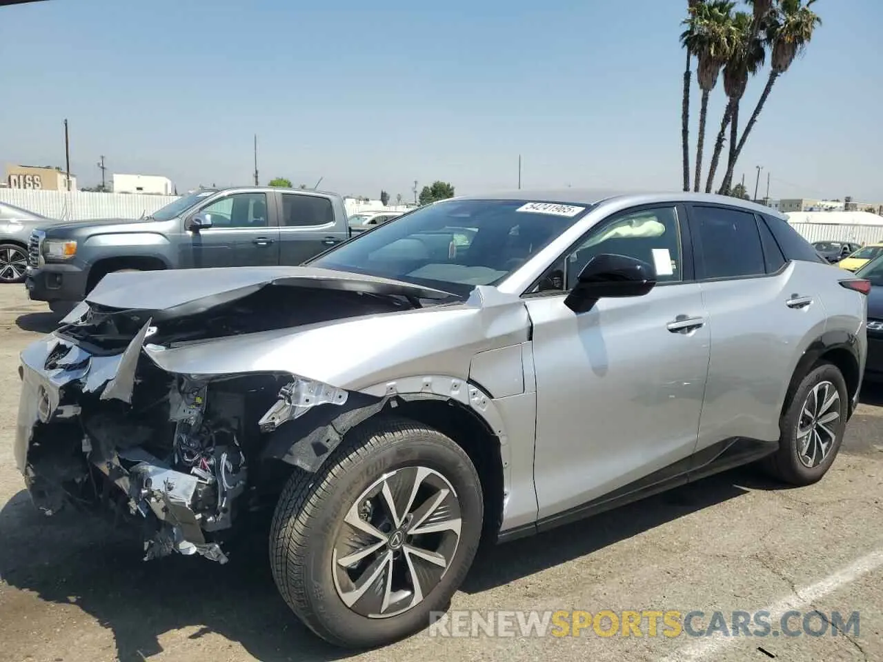 1 fotografías del automóvil dañado JTJABABB3SA007988 LEXUS RZ 300E 2025