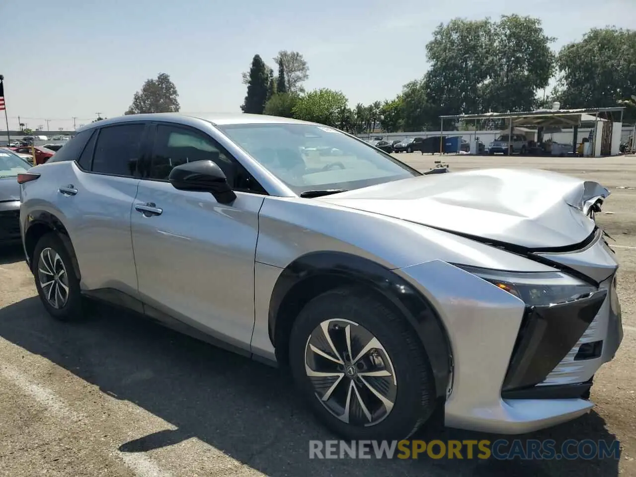 4 fotografías del automóvil dañado JTJABABB3SA007988 LEXUS RZ 300E 2025