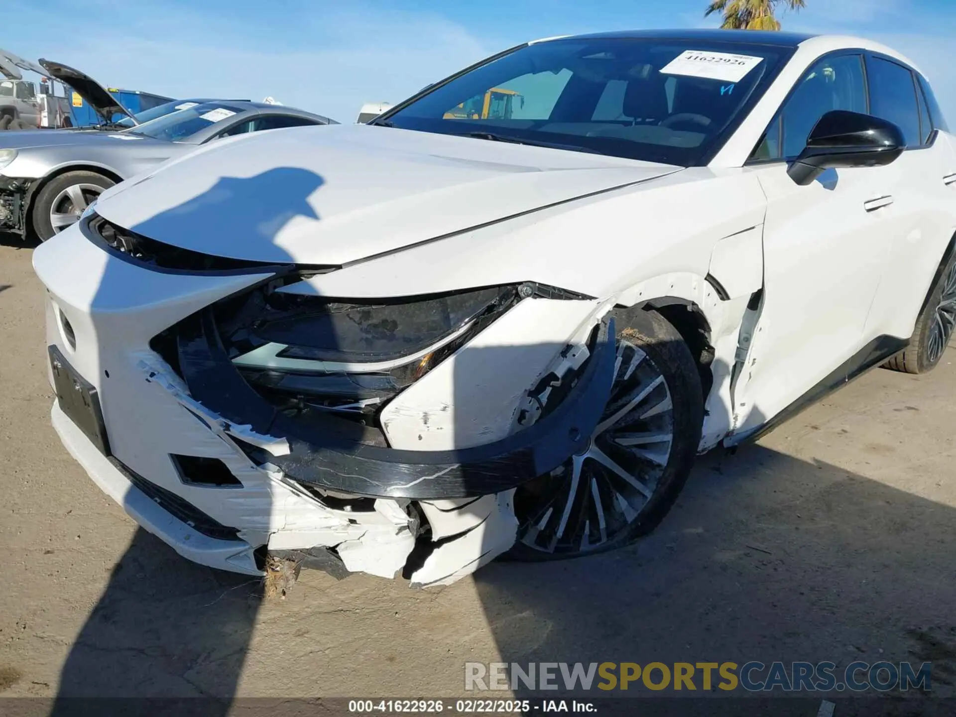 6 fotografías del automóvil dañado JTJAAAAB0PA018622 LEXUS RZ 450E 2023