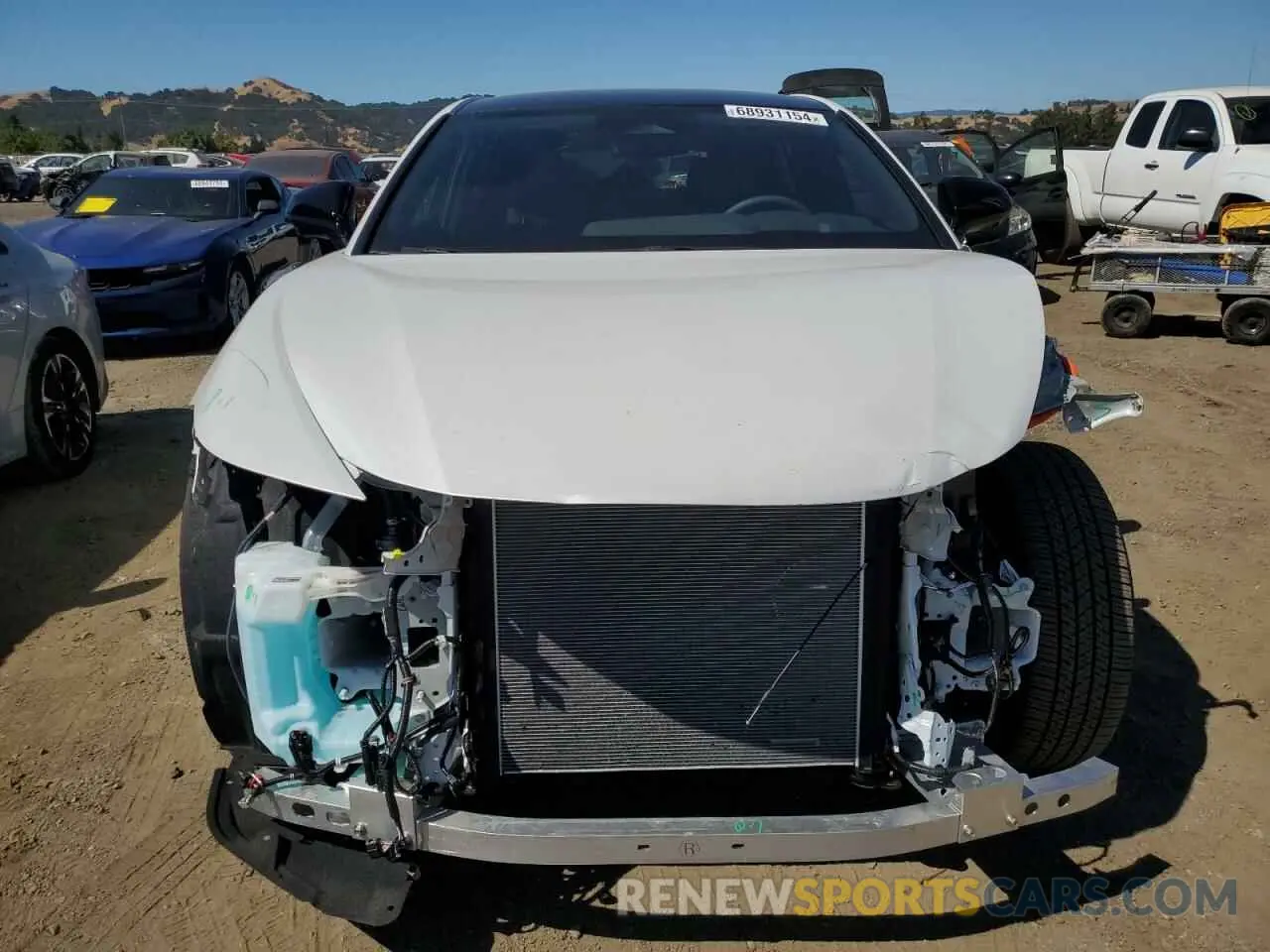 5 fotografías del automóvil dañado JTJAAAAB0PA018930 LEXUS RZ 450E 2023