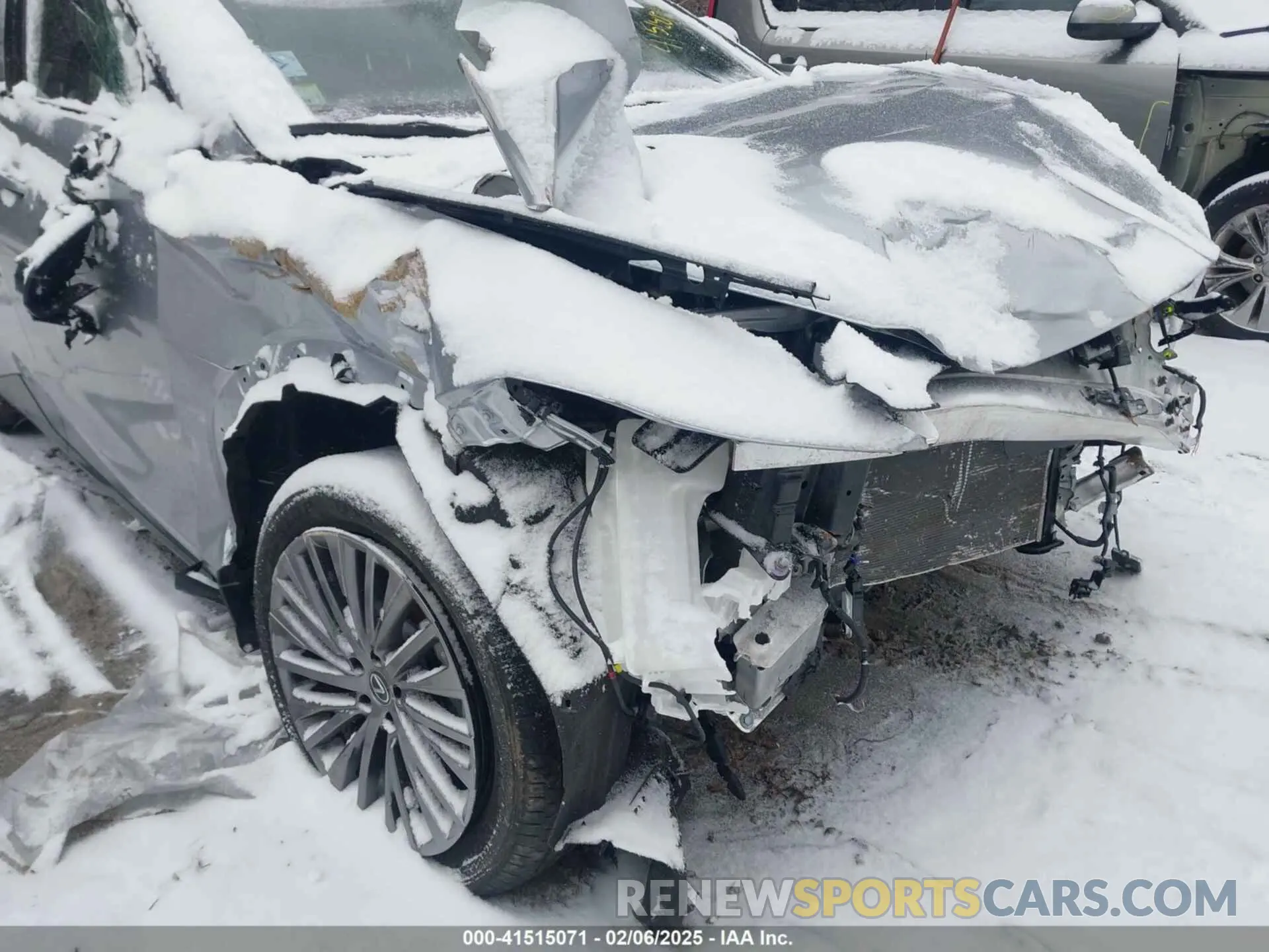 6 fotografías del automóvil dañado JTJAAAAB2PA014698 LEXUS RZ 450E 2023