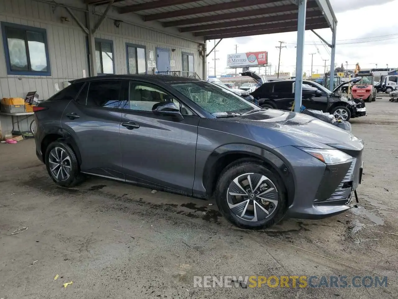 4 fotografías del automóvil dañado JTJAAAAB2PA017911 LEXUS RZ 450E 2023