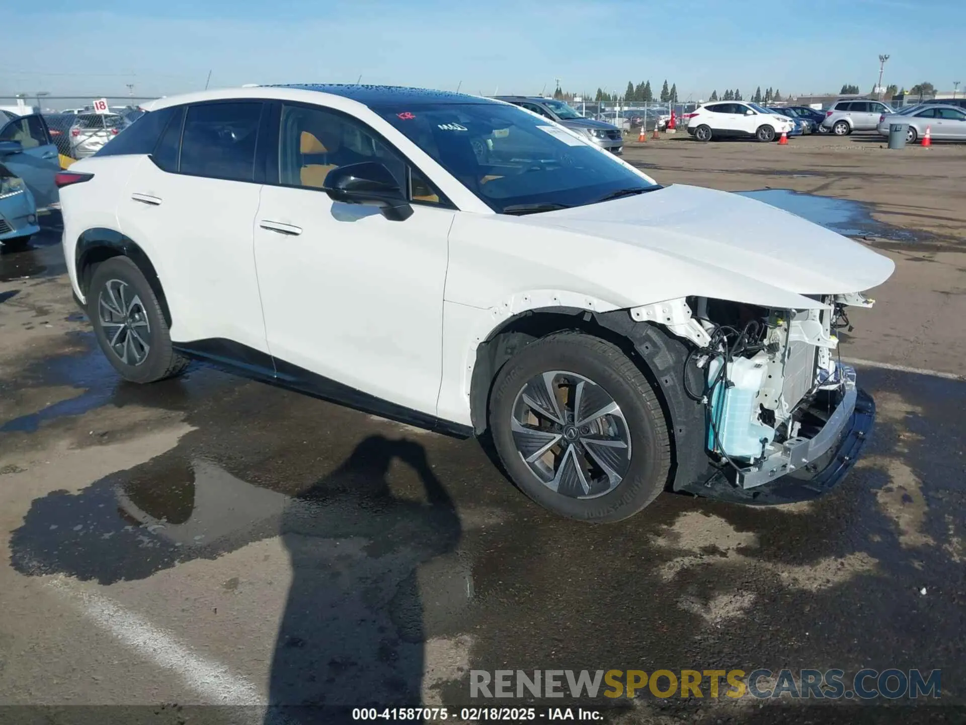 1 fotografías del automóvil dañado JTJAAAAB6PA021010 LEXUS RZ 450E 2023