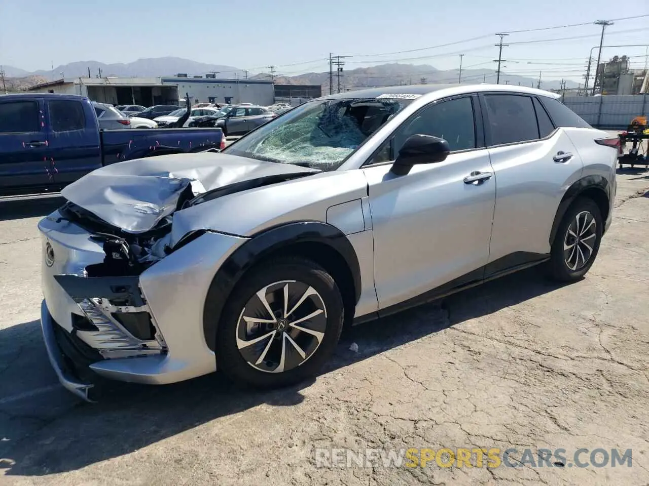 1 fotografías del automóvil dañado JTJAAAAB9PA008008 LEXUS RZ 450E 2023